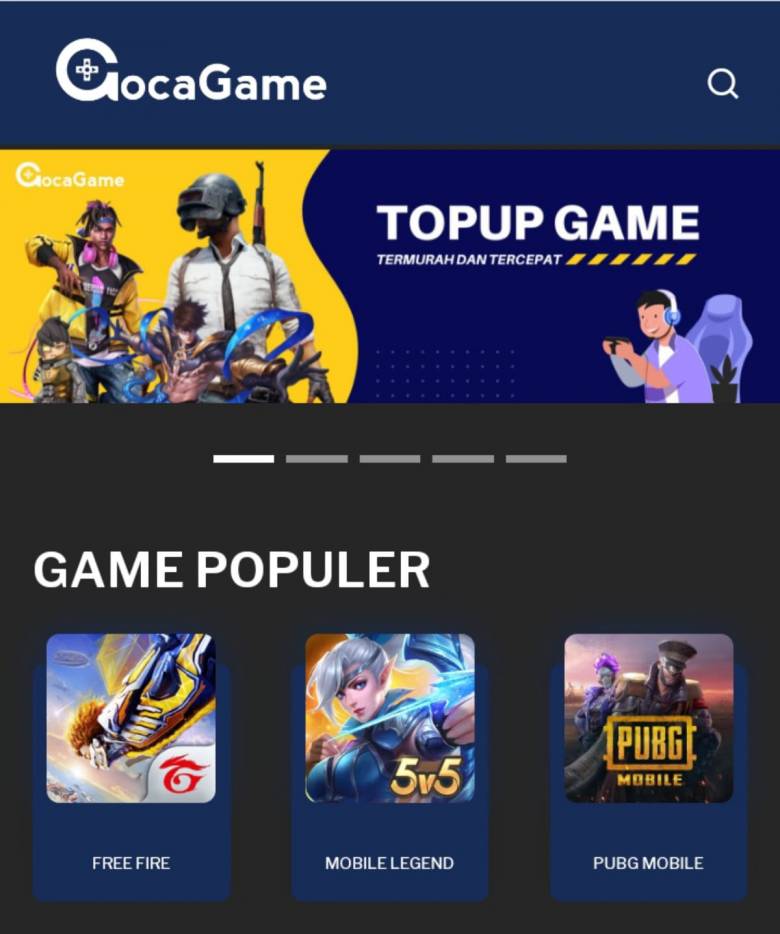 GocaGame Top Up Game Online Murah & Cepat Jadi Solusi Bagi Gamers Tanah Air